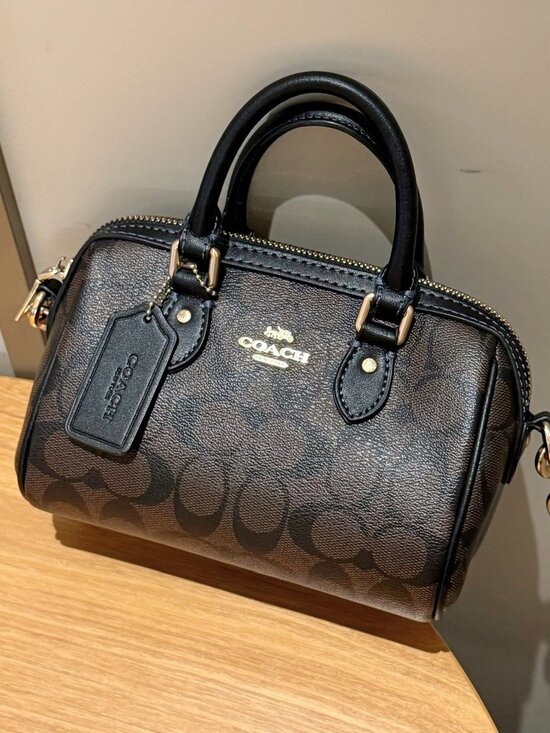 Coach Handbags - Coach Rowan 18 Series Vintage Mini Boston Bag